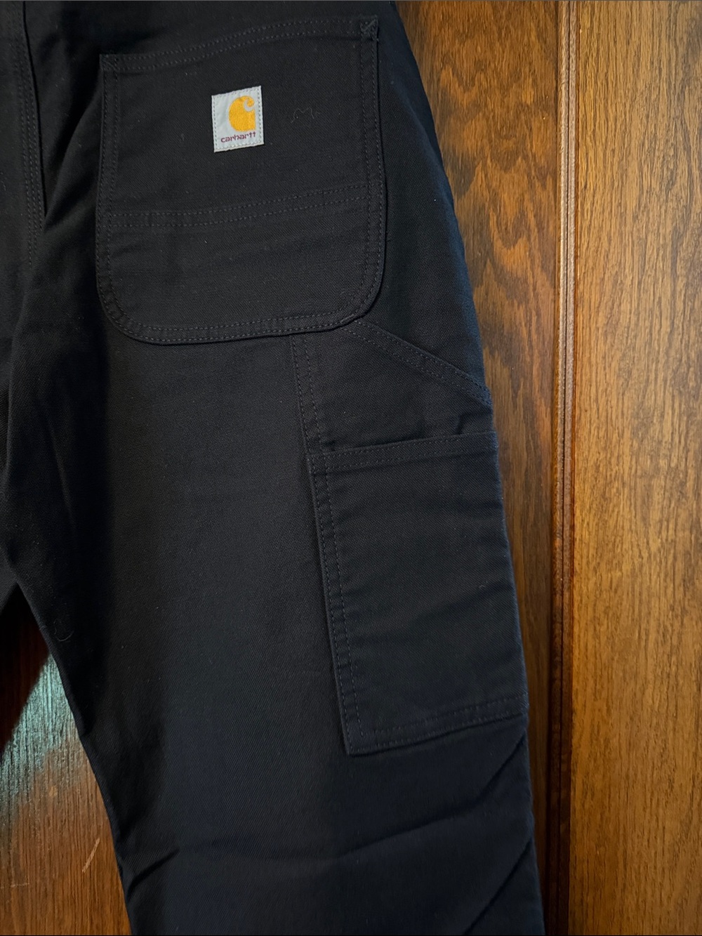 Carhartt Relaxed Straight Rugged Flex Duck Double-Front Dungaree - Picture 4 of 8
